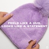 image:imageFunky Junque Beanie for Women Ultra Soft Chenille Faux Fur Pom Pom Winter Hats Warm Ski Cap FashionLavender