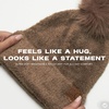 image:imageFunky Junque Beanie for Women Ultra Soft Chenille Faux Fur Pom Pom Winter Hats Warm Ski Cap FashionTerry Chenille  Taupe
