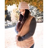 image:imageFunky Junque Confetti Knit Beanie for Women  Colorful Slouchy Cute Beanies Cable Knitted Womens Winter Hats Cozy FashionLatte