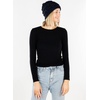 image:imageFunky Junque Confetti Knit Beanie for Women  Colorful Slouchy Cute Beanies Cable Knitted Womens Winter Hats Cozy FashionNavy