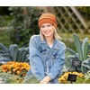 image:imageFunky Junque Confetti Knit Beanie for Women  Colorful Slouchy Cute Beanies Cable Knitted Womens Winter Hats Cozy FashionRust