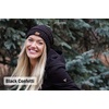image:imageFunky Junque Confetti Knit Beanie for Women  Colorful Slouchy Cute Beanies Cable Knitted Womens Winter Hats Cozy FashionTeal