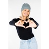 image:imageFunky Junque Confetti Knit Beanie for Women  Colorful Slouchy Cute Beanies Cable Knitted Womens Winter Hats Cozy FashionWinter Mint