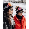 image:imageFunky Junque Exclusives Ponytail Beanie for Women  Cable Knit Womens Winter Hat High Pony Tail Running BeaniesBlack