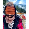 image:imageFunky Junque Exclusives Ponytail Beanie for Women  Cable Knit Womens Winter Hat High Pony Tail Running BeaniesRust