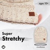 image:imageFunky Junque Exclusives Slouchy Beanie for Women  Oversized Winter Hat Chunky Cable Knit Beanies Unisex Cold Weather HatsOatmeal  Confetti