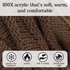 image:imageFunky Junque Exclusives Slouchy Beanie for Women  Oversized Winter Hat Chunky Cable Knit Beanies Unisex Cold Weather HatsOlive