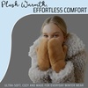 image:imageFunky Junque Faux Fur Flip Mittens Womens Warm Convertible Fingerless GlovesCamel