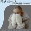 image:imageFunky Junque Faux Fur Flip Mittens Womens Warm Convertible Fingerless GlovesIvory