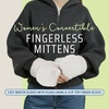image:imageFunky Junque Faux Fur Flip Mittens Womens Warm Convertible Fingerless GlovesIvory