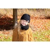 image:imageFunky Junque FleeceLined Neck Warmer Tube Scarf amp Knit Gaiter Bundle  Cozy Winter Set  Neutral Tones Vibrant HuesDk Purple