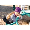 image:imageFunky Junque FleeceLined Neck Warmer Tube Scarf amp Knit Gaiter Bundle  Cozy Winter Set  Neutral Tones Vibrant HuesDk Purple
