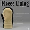 image:imageFunky Junque Fuzzy Mittens for Women Faux Fur Cold Weather Gloves Fleece Lined Cute Furry Fluffy Warm Winter FashionBlack