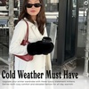 image:imageFunky Junque Fuzzy Mittens for Women Faux Fur Cold Weather Gloves Fleece Lined Cute Furry Fluffy Warm Winter FashionBlack