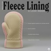 image:imageFunky Junque Fuzzy Mittens for Women Faux Fur Cold Weather Gloves Fleece Lined Cute Furry Fluffy Warm Winter FashionRose