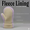 image:imageFunky Junque Fuzzy Mittens for Women Faux Fur Cold Weather Gloves Fleece Lined Cute Furry Fluffy Warm Winter FashionViolet