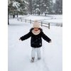 image:imageFunky Junque Girls Winter Hat amp Scarf Sets  Pom Beanie Ponytail Beanies or Headband with Matching Infinity Scarf Ages 15Beige  Pom Hat  Scarf