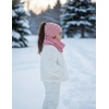 image:imageFunky Junque Girls Winter Hat amp Scarf Sets  Pom Beanie Ponytail Beanies or Headband with Matching Infinity Scarf Ages 15Indi Pink  Beanie Tail  Scarf