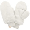 image:imageFunky Junque Kids Convertible Faux Fur Mittens  Girls Mittens Ages 39 Warm Sherpa Winter Fuzzy Mitten with Finger FlapIvory