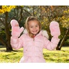 image:imageFunky Junque Kids Convertible Faux Fur Mittens  Girls Mittens Ages 39 Warm Sherpa Winter Fuzzy Mitten with Finger FlapPink