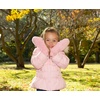 image:imageFunky Junque Kids Convertible Faux Fur Mittens  Girls Mittens Ages 39 Warm Sherpa Winter Fuzzy Mitten with Finger FlapPink