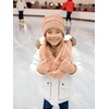 image:imageFunky Junque Kids Cozy Winter Set  Matching Ribbed Beanie Hat Cable Knit Scarf amp GlovesIndi Pink