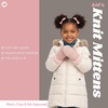 image:imageFunky Junque Kids Mittens  Thermal Knit Fleece Lined Winter Gloves for Boys amp Girls Ages 57 Soft Cozy Cold Weather WearIndi Pink