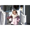 image:imageFunky Junque Kids Scarf amp Matching Sherpa Lined Mitten BundleIvory