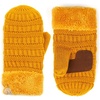 image:imageFunky Junque Kids Scarf amp Matching Sherpa Lined Mitten BundleMustard
