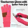 image:imageFunky Junque Kids Touchscreen Gloves  Soft Stretchy Winter Gloves for Boys amp Girls Ages 47 Cozy Girls Winter AccessoriesCandy Pink