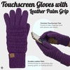 image:imageFunky Junque Kids Touchscreen Gloves  Soft Stretchy Winter Gloves for Boys amp Girls Ages 47 Cozy Girls Winter AccessoriesDark Purple