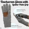 image:imageFunky Junque Kids Touchscreen Gloves  Soft Stretchy Winter Gloves for Boys amp Girls Ages 47 Cozy Girls Winter AccessoriesHeather Grey