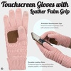 image:imageFunky Junque Kids Touchscreen Gloves  Soft Stretchy Winter Gloves for Boys amp Girls Ages 47 Cozy Girls Winter AccessoriesIndi Pink