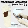 image:imageFunky Junque Kids Touchscreen Gloves  Soft Stretchy Winter Gloves for Boys amp Girls Ages 47 Cozy Girls Winter AccessoriesIvory