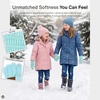 image:imageFunky Junque Kids Touchscreen Gloves  Soft Stretchy Winter Gloves for Boys amp Girls Ages 47 Cozy Girls Winter AccessoriesMint