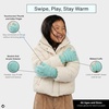 image:imageFunky Junque Kids Touchscreen Gloves  Soft Stretchy Winter Gloves for Boys amp Girls Ages 47 Cozy Girls Winter AccessoriesMint
