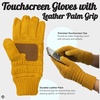 image:imageFunky Junque Kids Touchscreen Gloves  Soft Stretchy Winter Gloves for Boys amp Girls Ages 47 Cozy Girls Winter AccessoriesMustard
