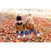image:imageFunky Junque Kids Winter Fleece Lined Neck Warmer Ribbed Knit Pom Pom Winter Beanie Bundle Cold Weather Gaiter ToddlerBlack Faux Fur Pom