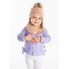 image:imageFunky Junque Kids Winter Fleece Lined Neck Warmer Ribbed Knit Pom Pom Winter Beanie Bundle Cold Weather Gaiter ToddlerIndi Pink Faux Fur Pom