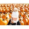 image:imageFunky Junque Kids Winter Fleece Lined Neck Warmer Ribbed Knit Pom Pom Winter Beanie Bundle Cold Weather Gaiter ToddlerIvory