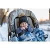 image:imageFunky Junque Knit Baby Beanie  Detachable Pom Pom Winter Hat for Infants 012 Months Soft Warm Infant Beanies Boys amp GirlsBlack