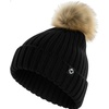 image:imageFunky Junque Knit Baby Beanie  Detachable Pom Pom Winter Hat for Infants 012 Months Soft Warm Infant Beanies Boys amp GirlsBlack