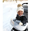 image:imageFunky Junque Knit Baby Beanie  Detachable Pom Pom Winter Hat for Infants 012 Months Soft Warm Infant Beanies Boys amp GirlsIvory