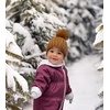 image:imageFunky Junque Knit Baby Beanie  Detachable Pom Pom Winter Hat for Infants 012 Months Soft Warm Infant Beanies Boys amp GirlsRust