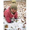 image:imageFunky Junque Knit Baby Beanie  Detachable Pom Pom Winter Hat for Infants 012 Months Soft Warm Infant Beanies Boys amp GirlsTaupe
