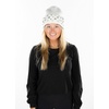 image:imageFunky Junque Luxury Bling Beanie  Womens Sparkle Rhinestone Winter Knit HatRhinestone Crystal  White