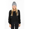 image:imageFunky Junque Luxury Bling Beanie  Womens Sparkle Rhinestone Winter Knit HatRhinestone Net  Grey