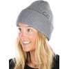 image:imageFunky Junque Luxury Bling Beanie  Womens Sparkle Rhinestone Winter Knit HatRhinestone Net  Grey