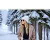 image:imageFunky Junque Luxury Bling Beanie  Womens Sparkle Rhinestone Winter Knit HatRhinestone Net  White