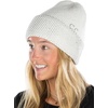 image:imageFunky Junque Luxury Bling Beanie  Womens Sparkle Rhinestone Winter Knit HatRhinestone Net  White